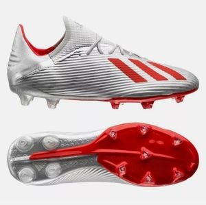New Adidas X 19.2 FG Soccer Cleats Boots Silv